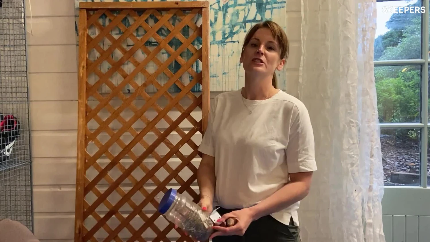 2ft Diamond Lattice Pine Trellis Panel, Pack Of 3 (W)183cm X (H)61cm 4 2ft Diamond Lattice Pine Trellis Panel, Pack Of 3 (W)183cm X (H)61cm - Image 2