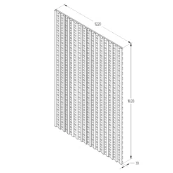 6ft Pine Trellis Panel, Pack Of 3 (W)122cm X (H)183cm -Greenie Shop 6ft pine trellis panel pack of 3 w 122cm x h 183cm5013053173428 18bq