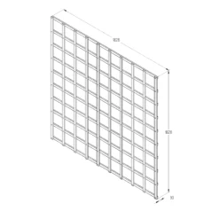 6ft Pine Trellis Panel, Pack Of 4 (W)183cm X (H)183cm 7 6ft Pine Trellis Panel, Pack Of 4 (W)183cm X (H)183cm -Greenie Shop 6ft pine trellis panel pack of 4 w 183cm x h 183cm5013053173374 18bq