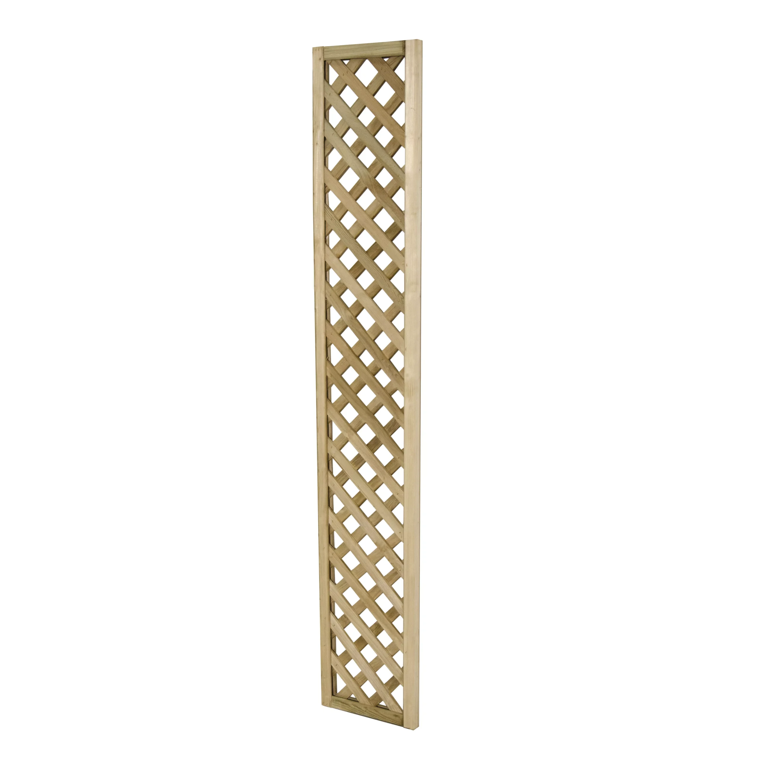 6ft Pine Trellis Panel (W)30cm X (H)183cm 3 6ft Pine Trellis Panel (W)30cm X (H)183cm