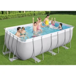 Bestway Power Steel Metal & Plastic Pool (W) 2.01m X (L) 4.12m 14 Bestway Power Steel Metal & Plastic Pool (W) 2.01m X (L) 4.12m -Greenie Shop bestway power steel metal plastic pool w 2 01m x l 4 12m6942138986457 01i bq