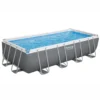 Bestway Power Steel® Plain Polyvinyl Chloride (PVC) & Steel Pool (W) 2.74m X (L) 5.49m -Greenie Shop bestway power steel plain polyvinyl chloride pvc steel pool w 2 74m x l 5 49m6942138987157 01c