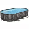 Bestway Power Steel® Wood Effect Polyvinyl Chloride (PVC) & Steel Pool (W) 3.66m X (L) 6.1m -Greenie Shop bestway power steel wood effect polyvinyl chloride pvc steel pool w 3 66m x l 6 1m6942138983586 01c
