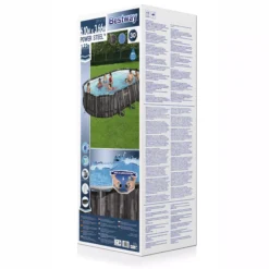Bestway Power Steel® Wood Effect Polyvinyl Chloride (PVC) & Steel Pool (W) 3.66m X (L) 6.1m 13 Bestway Power Steel® Wood Effect Polyvinyl Chloride (PVC) & Steel Pool (W) 3.66m X (L) 6.1m -Greenie Shop bestway power steel wood effect polyvinyl chloride pvc steel pool w 3 66m x l 6 1m6942138983586 08c