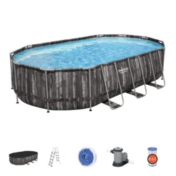 Bestway Power Steel® Wood Effect Polyvinyl Chloride (PVC) & Steel Pool (W) 3.66m X (L) 6.1m 14 Bestway Power Steel® Wood Effect Polyvinyl Chloride (PVC) & Steel Pool (W) 3.66m X (L) 6.1m -Greenie Shop bestway power steel wood effect polyvinyl chloride pvc steel pool w 3 66m x l 6 1m6942138983586 22c