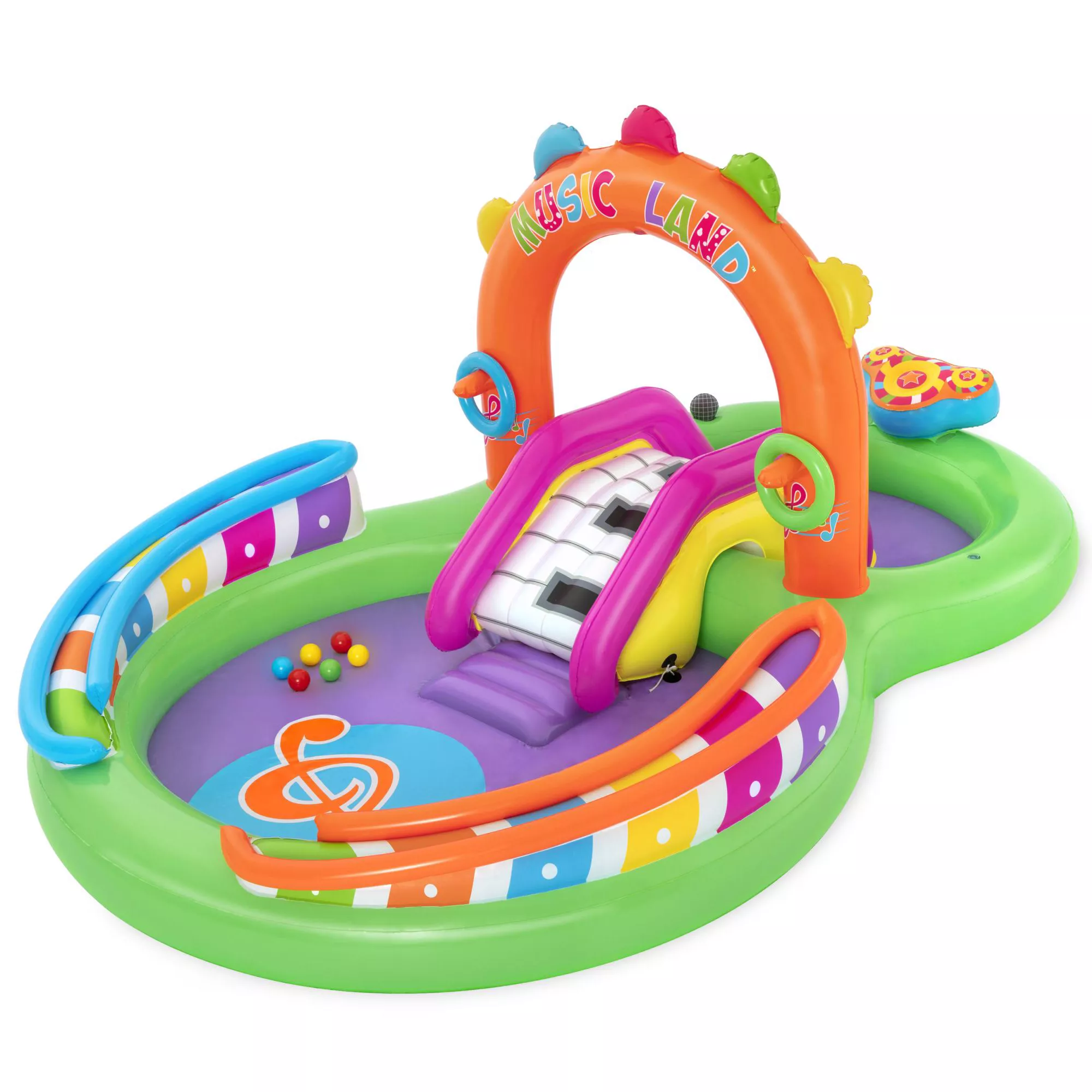 Bestway Sing 'n' Splash Multicolour Small Play Centre 3 Bestway Sing 'n' Splash Multicolour Small Play Centre
