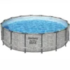 Bestway Steel Pro MAXâ„¢ Realistic Stone Print Polyvinyl Chloride (PVC) & Steel Pool (W) 4.88m X (L) 4.88m 1 Bestway Steel Pro MAXâ„¢ Realistic Stone Print Polyvinyl Chloride (PVC) & Steel Pool (W) 4.88m X (L) 4.88m -Greenie Shop bestway steel pro max realistic stone print polyvinyl chloride pvc steel pool w 4 88m x l 4 88m6941607311493 01c