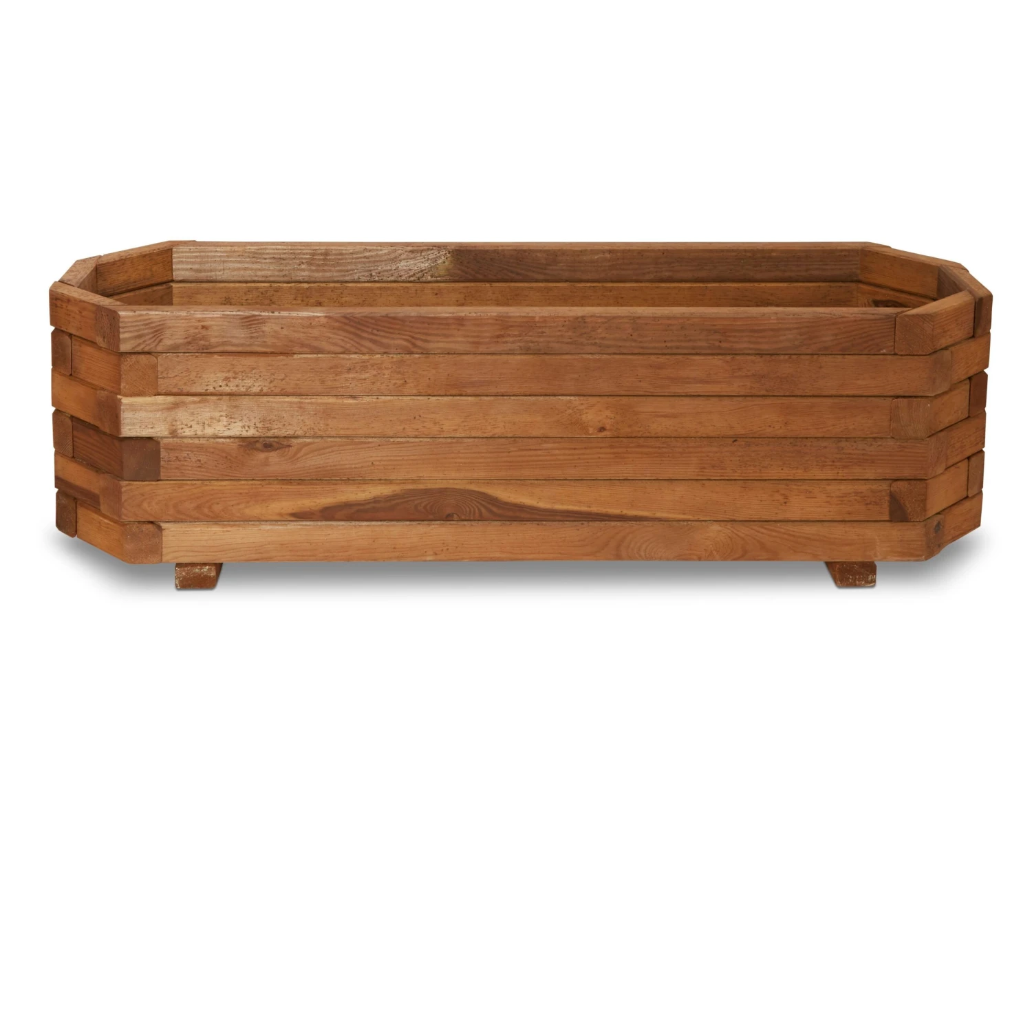 Blooma Bopha Brown Wooden Rectangular Trough 3 Blooma Bopha Brown Wooden Rectangular Trough