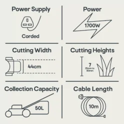 Bosch AdvancedRotak 750 Corded Rotary Lawnmower 15 Bosch AdvancedRotak 750 Corded Rotary Lawnmower -Greenie Shop bosch advancedrotak 750 corded rotary lawnmower4059952526706 01t EN bq