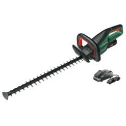 Bosch Power For All 18V 550mm UniversalHedgeCut 18-55 Cordless Hedge Trimmer -Greenie Shop bosch power for all 18v 550mm universalhedgecut 18 55 cordless hedge trimmer4059952558776 02c bq