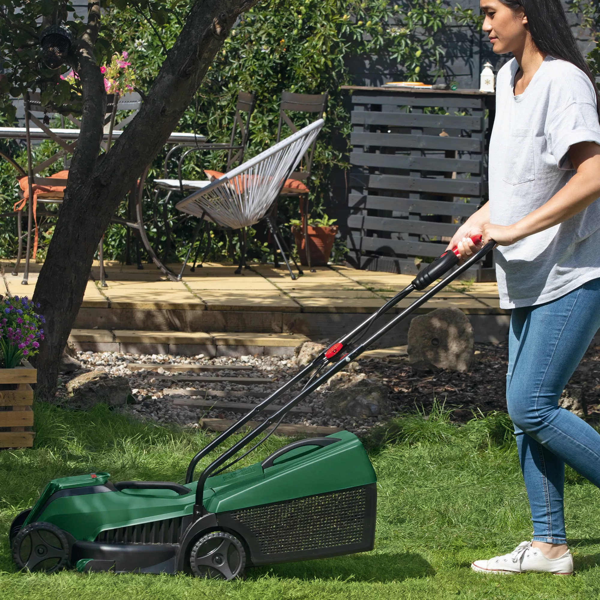 Bosch Rotary Hand-propelled Lawnmower & Grass Trimmer Set 18V Lawncare Set 5 Bosch Rotary Hand-propelled Lawnmower & Grass Trimmer Set 18V Lawncare Set - Image 3