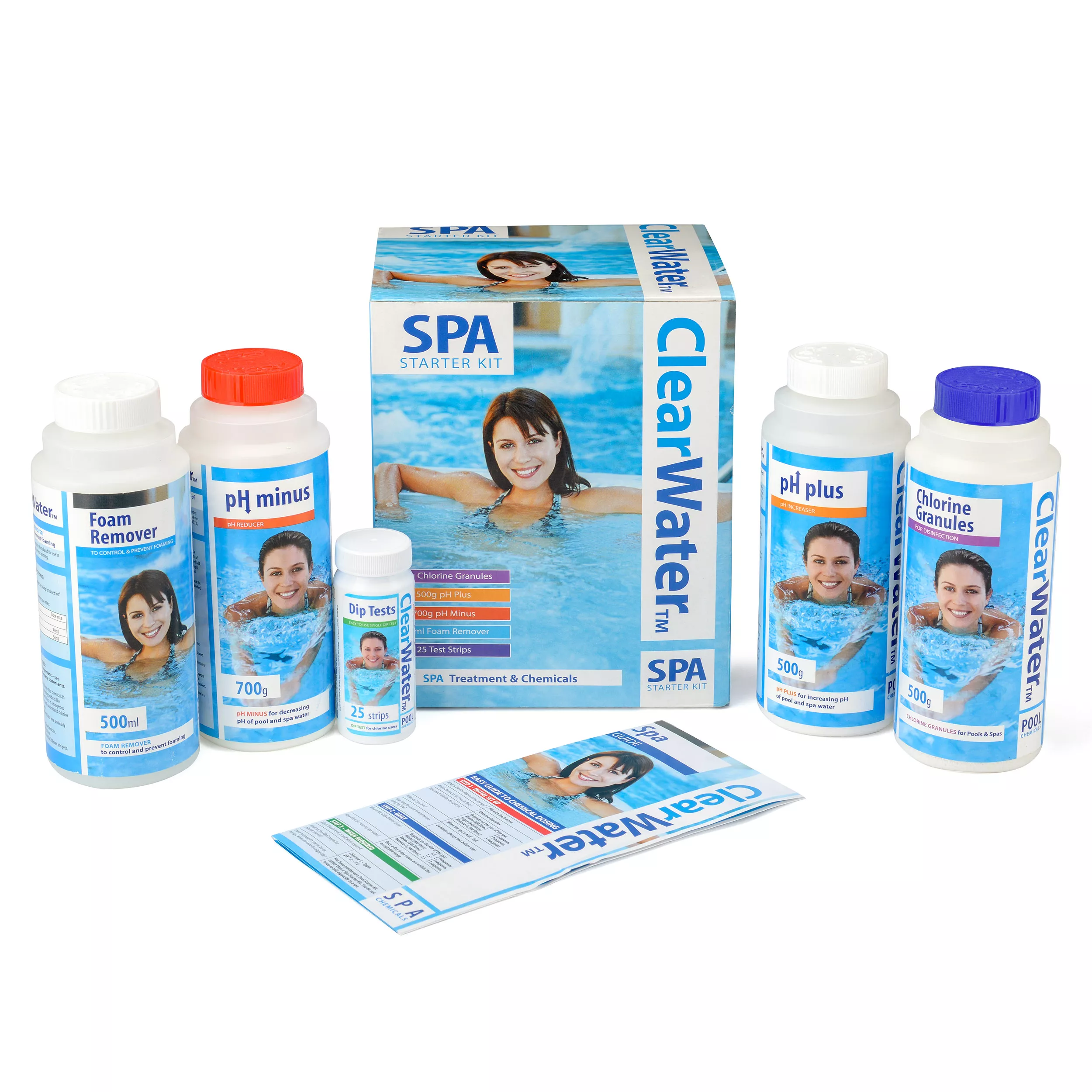Clearwater Hot Tub Chemical Starter Kit 3 Clearwater Hot Tub Chemical Starter Kit