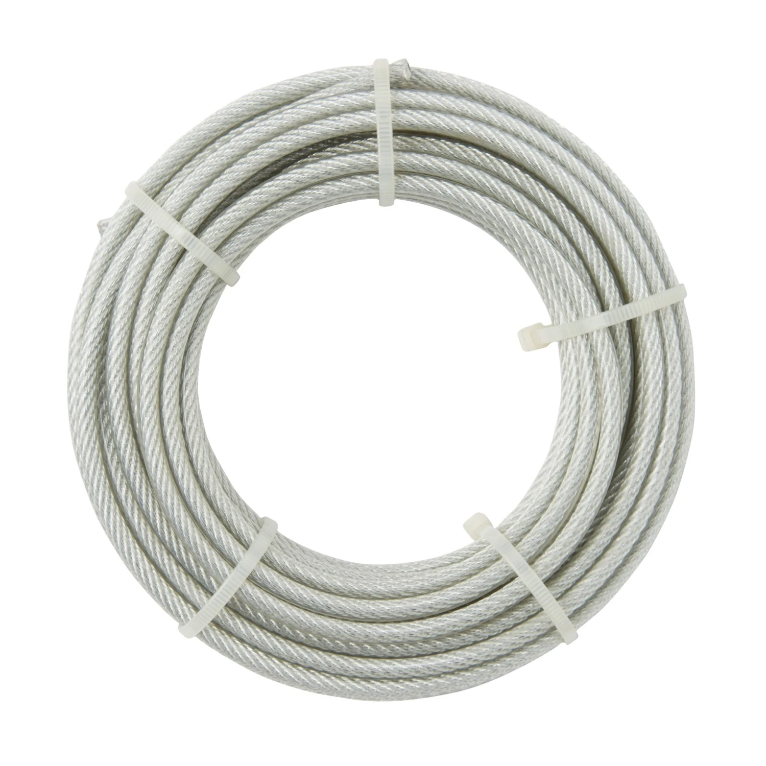 Diall PVC & Steel Cable, (L)10m (Dia)6mm 3 Diall PVC & Steel Cable, (L)10m (Dia)6mm - Image 2