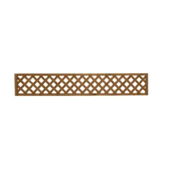 Diamond Pine Trellis Panel, Pack Of 5 (W)183cm X (H)32cm -Greenie Shop diamond pine trellis panel pack of 5 w 183cm x h 32cm5013053173480 02bq