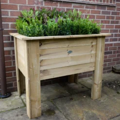 Forest Garden Deep Root Wooden Rectangular Planter 10 Forest Garden Deep Root Wooden Rectangular Planter -Greenie Shop forest garden deep root wooden rectangular planter5013053143056 01i bq