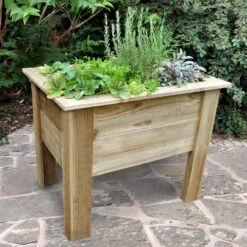 Forest Garden Deep Root Wooden Rectangular Planter 11 Forest Garden Deep Root Wooden Rectangular Planter -Greenie Shop forest garden deep root wooden rectangular planter5013053143056 02i bq