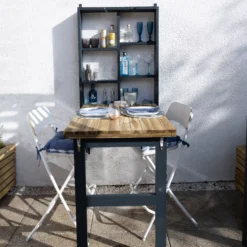 Forest Garden Fold Down Timber Garden Bar (Base Not Required) -Greenie Shop forest garden fold down timber garden bar base not required 5013053192276 01i