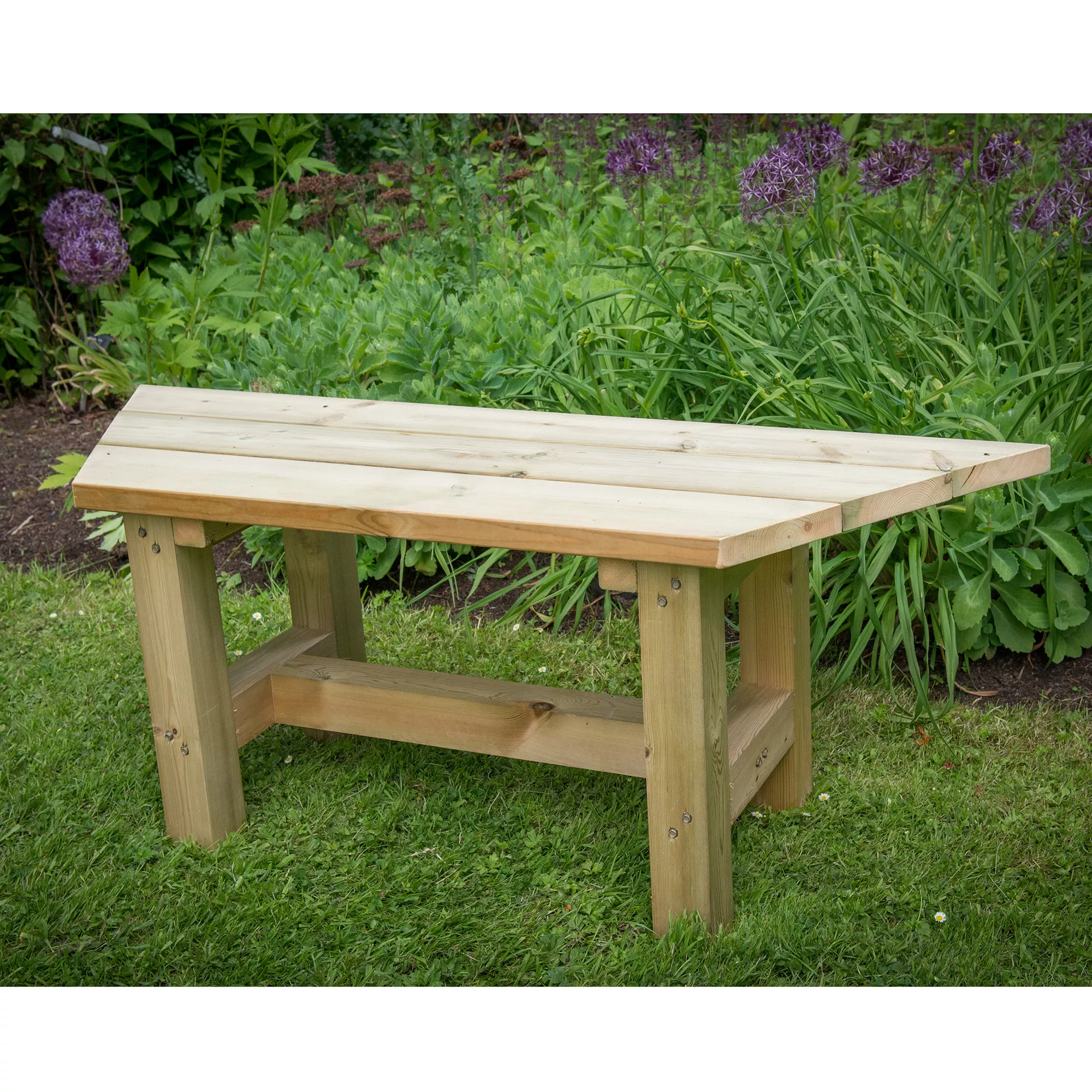 Forest Garden Furnished Hexagonal Gazebo, (W)3.3m (D)2.84m 6 Forest Garden Furnished Hexagonal Gazebo, (W)3.3m (D)2.84m - Image 4