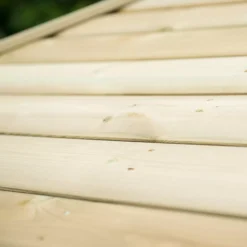 Forest Garden Furnished Hexagonal Gazebo, (W)3.78m (D)3.27m -Greenie Shop forest garden furnished hexagonal gazebo w 3 78m d 3 27m5013053172469 14i