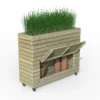 Forest Garden Linear Natural Timber Rectangular Planter (H) 97.2cm X (W) 120cm 1 Forest Garden Linear Natural Timber Rectangular Planter (H) 97.2cm X (W) 120cm -Greenie Shop forest garden linear natural timber rectangular planter h 97 2cm x w 120cm5013053190425 01c