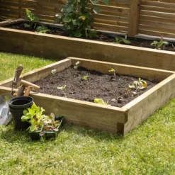 Forest Garden Rectangular Raised Bed Kit -Greenie Shop forest garden rectangular raised bed kit5013053182338 01i bq