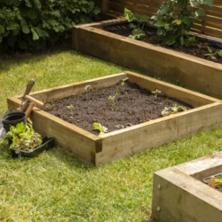 Forest Garden Rectangular Raised Bed Kit -Greenie Shop forest garden rectangular raised bed kit5013053182338 03i bq