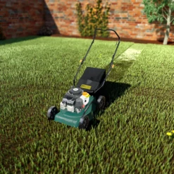 FPLM132H-6 132cc Petrol Push Lawnmower 10 FPLM132H-6 132cc Petrol Push Lawnmower -Greenie Shop fplm132h 6 132cc petrol push lawnmower5059340359427 01i bq