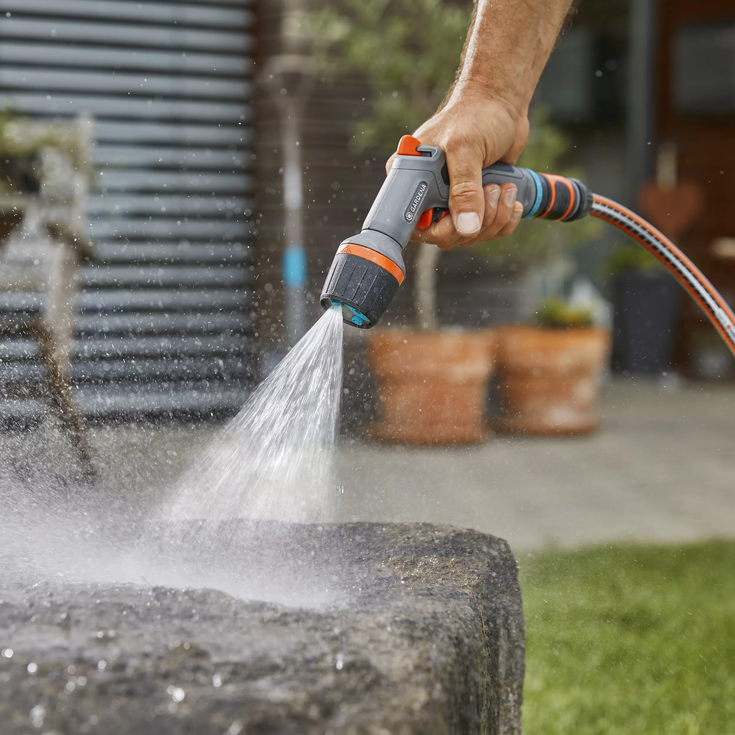 Gardena 4 Function Hose Spray Gun 5 Gardena 4 Function Hose Spray Gun - Image 3