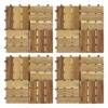 GoodHome Lempa Brown Acacia Clippable Deck Tile (L)0.3m (W)300mm (T)24mm, Pack Of 4 -Greenie Shop goodhome lempa brown acacia clippable deck tile l 0 3m w 300mm t 24mm pack of 45059340066035 10c