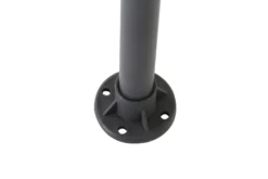 GoodHome Shamal Steel Grey Rectangular Gazebo, (W)2.96m (D)3.96m - Assembly Required -Greenie Shop goodhome shamal steel grey rectangular gazebo w 2 96m d 3 96m assembly required5059340125466 36c