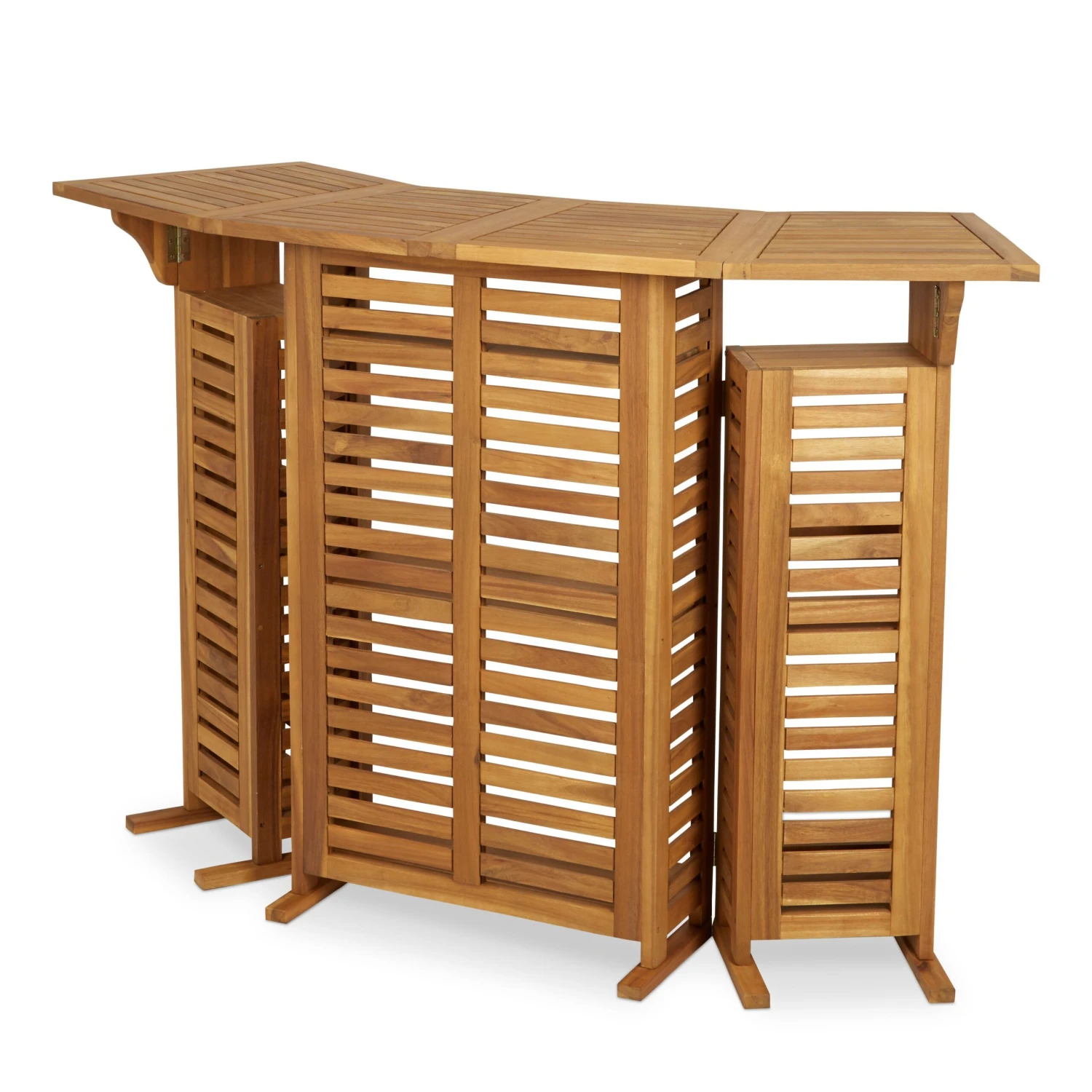 GoodHome Virginia Wooden Drink Cabinet Bar 6 GoodHome Virginia Wooden Drink Cabinet Bar - Image 4