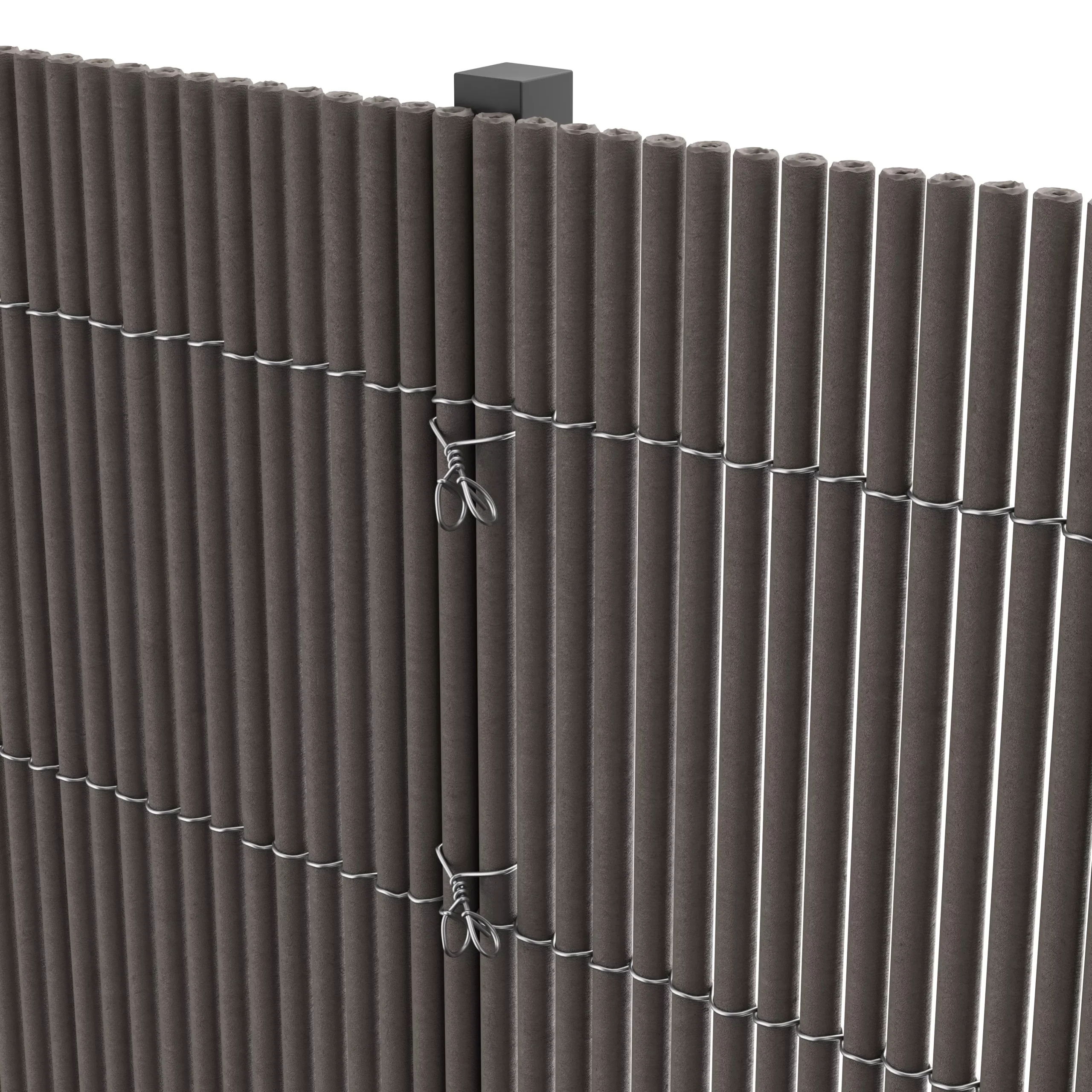 Grey Composite Garden Screen (H)1m (W)3m 6 Grey Composite Garden Screen (H)1m (W)3m - Image 4