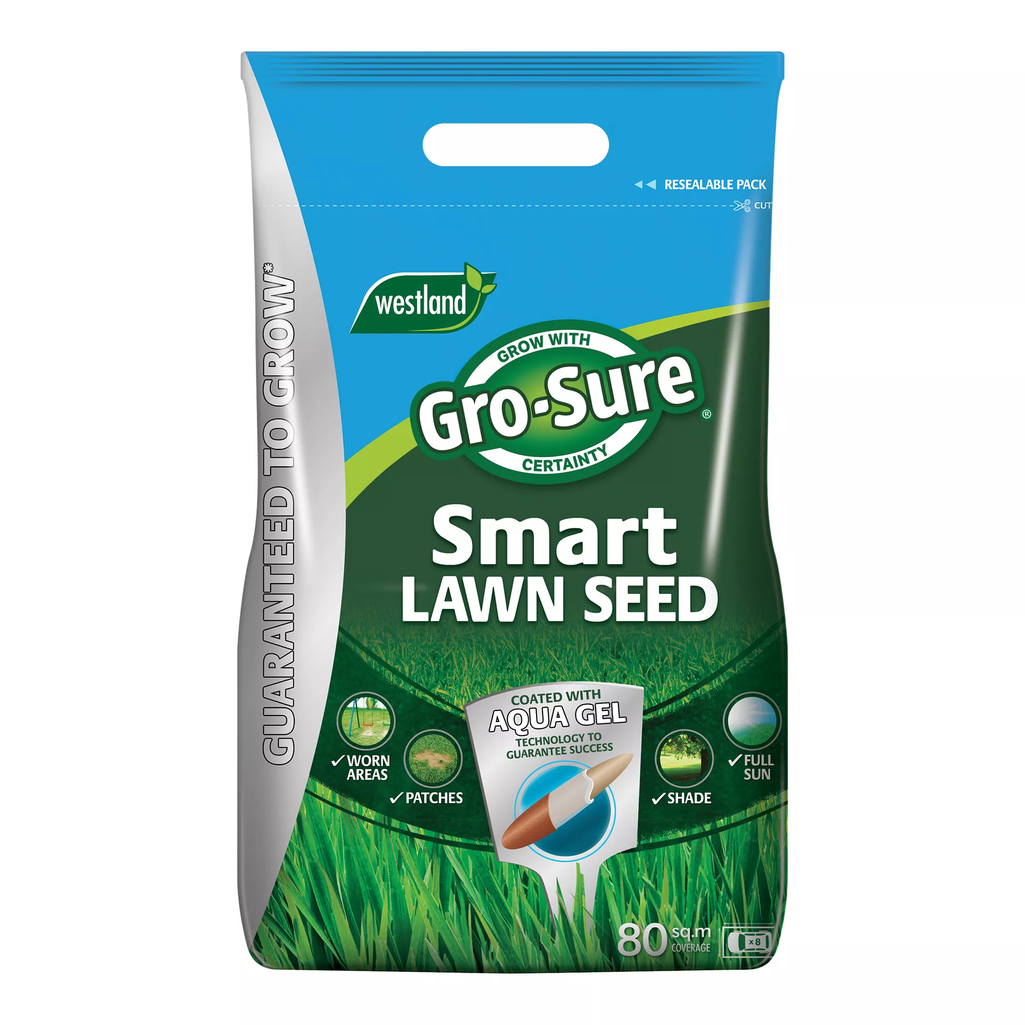 Gro Sure Lawn Fertiliser 80m² 3.2kg 3 Gro Sure Lawn Fertiliser 80m² 3.2kg