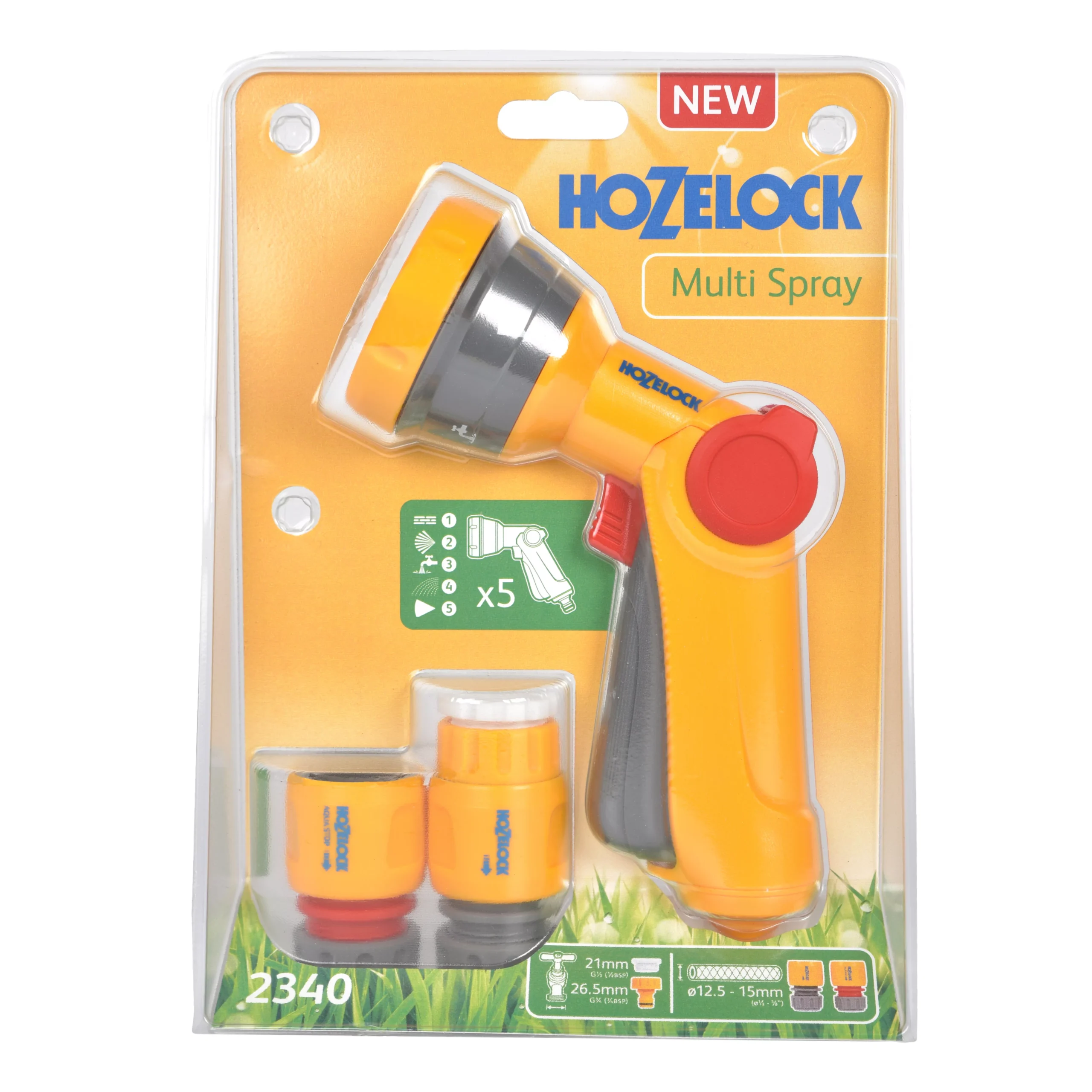 Hozelock 5 Function Hose Sprayer Attachment Kit 5 Hozelock 5 Function Hose Sprayer Attachment Kit - Image 3