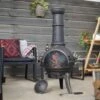 La Hacienda Cuba Cast Iron & Steel Chiminea 1 La Hacienda Cuba Cast Iron & Steel Chiminea -Greenie Shop la hacienda cuba cast iron steel chiminea5055025560270 01i bq