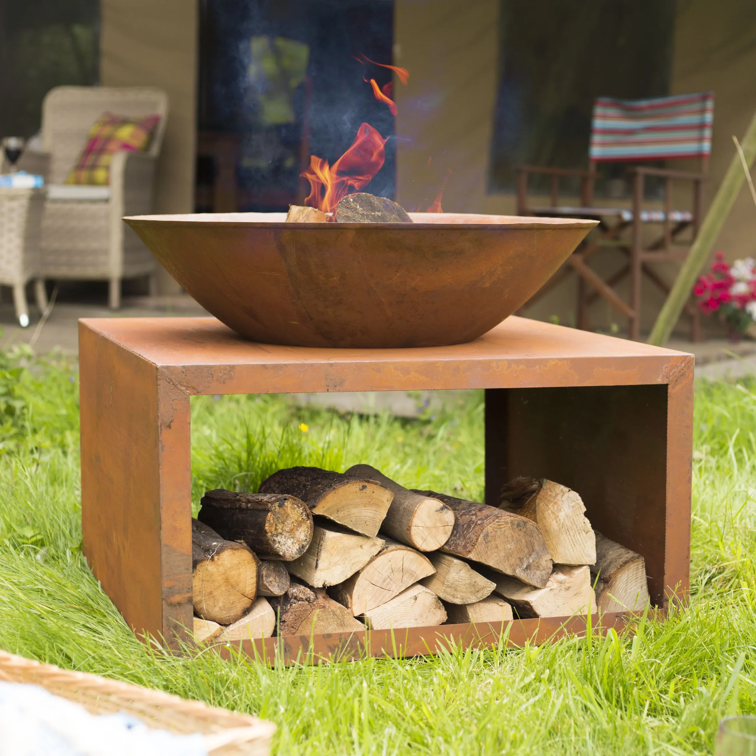 La Hacienda Moho Steel Firepit 5 La Hacienda Moho Steel Firepit - Image 3