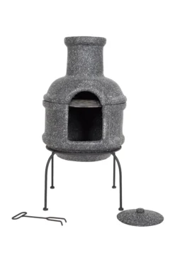 La Hacienda Teplo Clay Chiminea 7 La Hacienda Teplo Clay Chiminea -Greenie Shop la hacienda teplo clay chiminea5055025672102 01c bq
