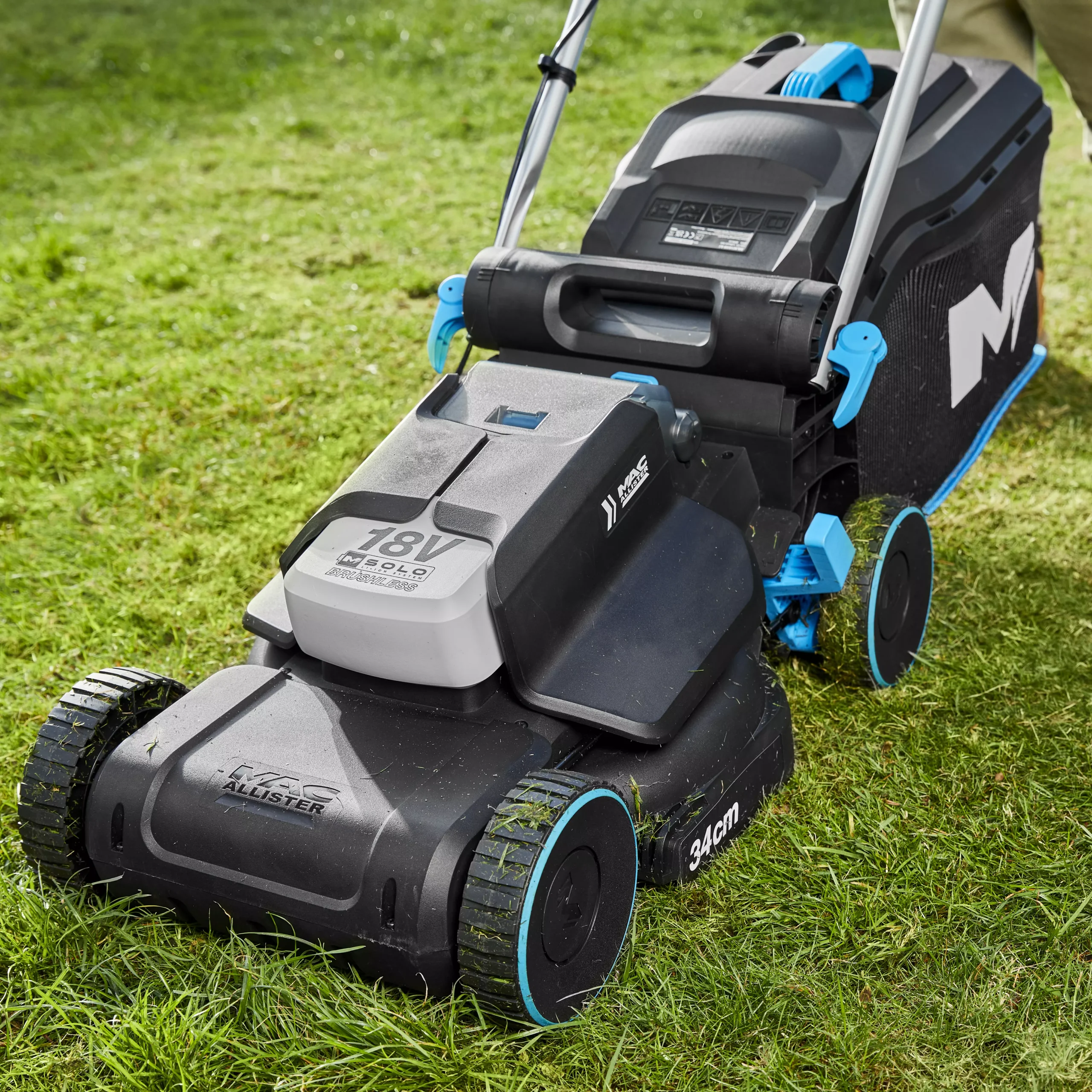 Mac Allister Solo MLM1834-Li Cordless 18V Rotary Lawnmower - Image 4