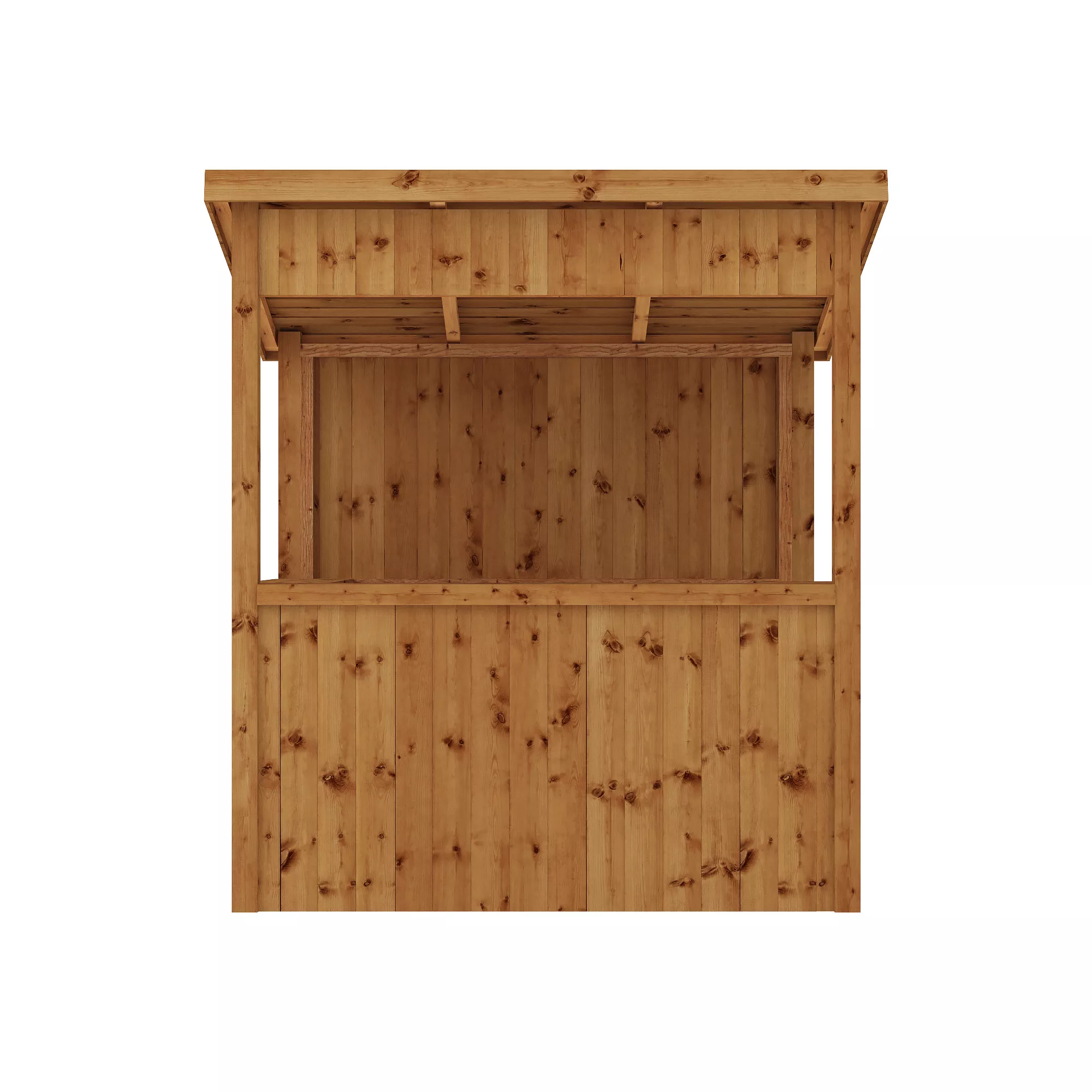 Mercia 6x4 Pent Tongue & Groove Garden Bar 4 Mercia 6x4 Pent Tongue & Groove Garden Bar - Image 2