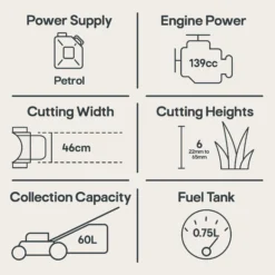 Mountfield SP185 139cc Petrol Rotary Lawnmower -Greenie Shop mountfield sp185 139cc petrol rotary lawnmower8008984856332 01t EN bq