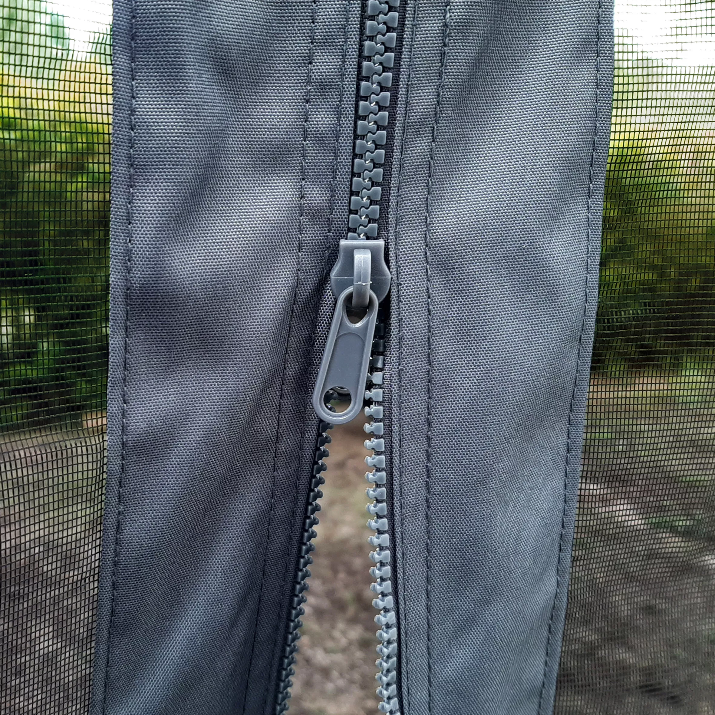 Palram - Canopia Dallas Grey Polyester (PES) Gazebo Netting, Pack Of 4 (L)2120mm (W)4090mm 7 Palram - Canopia Dallas Grey Polyester (PES) Gazebo Netting, Pack Of 4 (L)2120mm (W)4090mm - Image 5