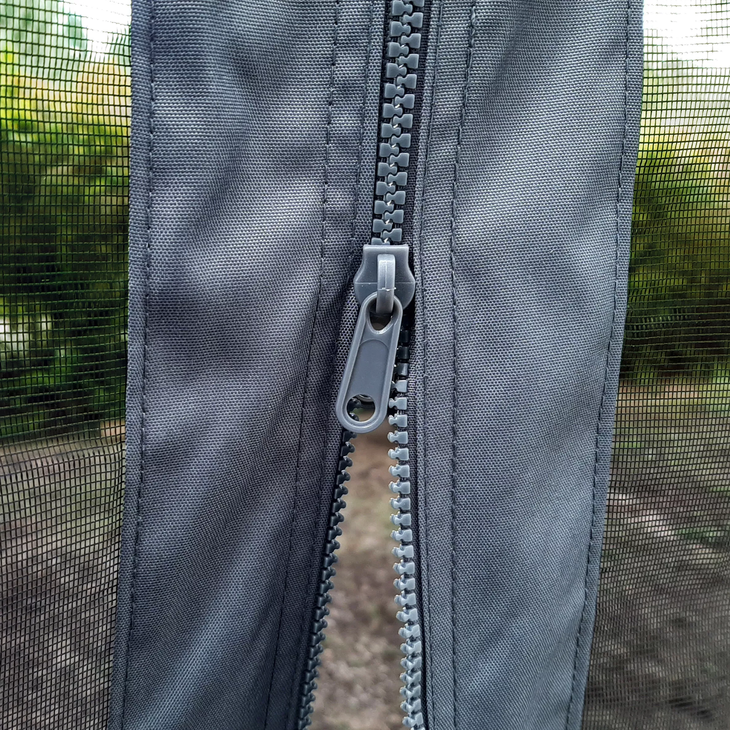 Palram - Canopia Dallas Grey Polyester (PES) Gazebo Netting, Pack Of 4 (L)2120mm (W)4400mm 7 Palram - Canopia Dallas Grey Polyester (PES) Gazebo Netting, Pack Of 4 (L)2120mm (W)4400mm - Image 5