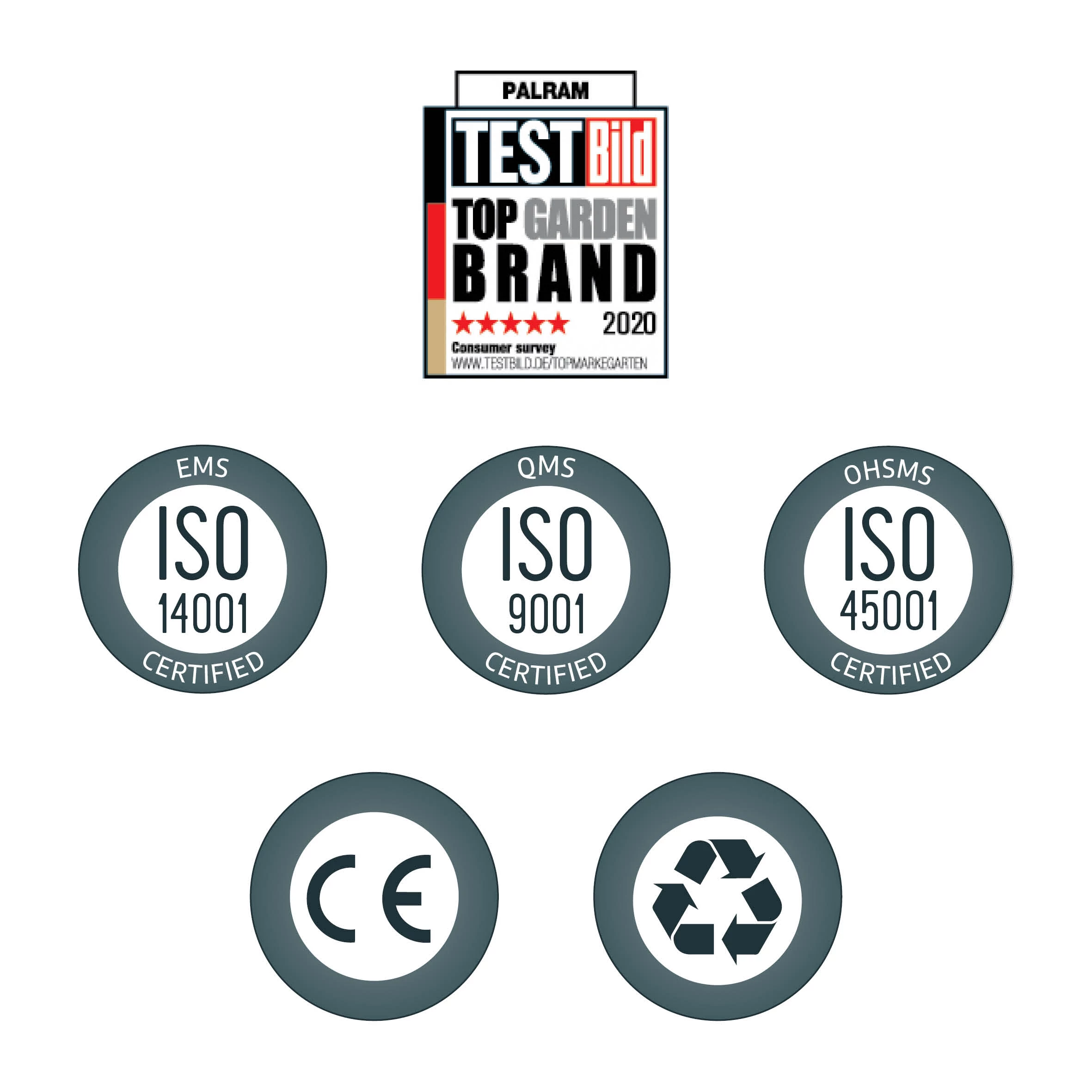 Palram - Canopia Feria Grey Non-retractable Awning, (L)6.06m (H)3.05m (W)3.85m 11 Palram - Canopia Feria Grey Non-retractable Awning, (L)6.06m (H)3.05m (W)3.85m - Image 9