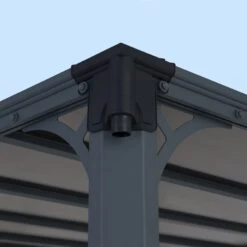 Palram - Canopia Milano Grey Rectangular Gazebo, (W)4.26m (D)3.09m - Assembly Required 17 Palram - Canopia Milano Grey Rectangular Gazebo, (W)4.26m (D)3.09m - Assembly Required -Greenie Shop palram canopia milano grey rectangular gazebo w 4 26m d 3 09m assembly required7290108136241 07i bq