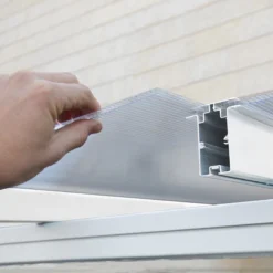 Palram - Canopia Sierra White Non-retractable Awning, (L)7.39m (H)3.05m (W)2.95m -Greenie Shop palram canopia sierra white non retractable awning l 7 39m h 3 05m w 2 95m7290108130553 07i bq