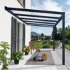 Palram - Canopia Stockholm Grey Non-retractable Awning, (L)3.7m (H)3.24m (W)3.41m -Greenie Shop palram canopia stockholm grey non retractable awning l 3 7m h 3 24m w 3 41m7290108602517 01i bq