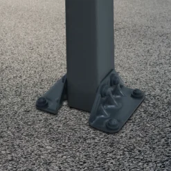 Palram - Canopia Tucson Grey Rectangular Gazebo, (W)4.3m (D)3.59m - Assembly Required -Greenie Shop palram canopia tucson grey rectangular gazebo w 4 3m d 3 59m assembly required7290108601633 04i bq