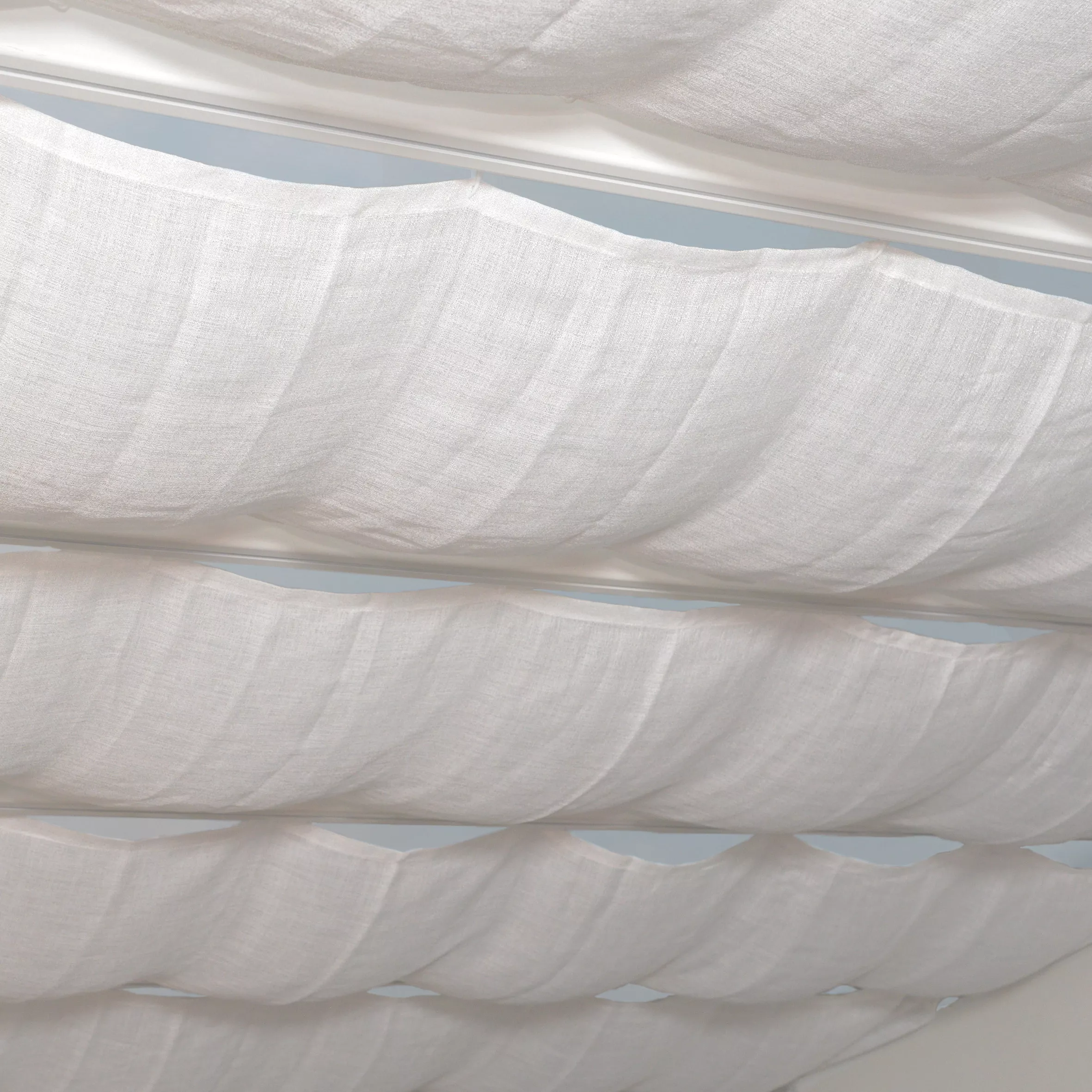 Palram - Canopia White Patio Cover Roof Blind 5 Palram - Canopia White Patio Cover Roof Blind - Image 3