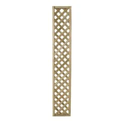 Greenie Shop 3 Pine Trellis Panel, Pack Of 4 (W)30cm X (H)180cm