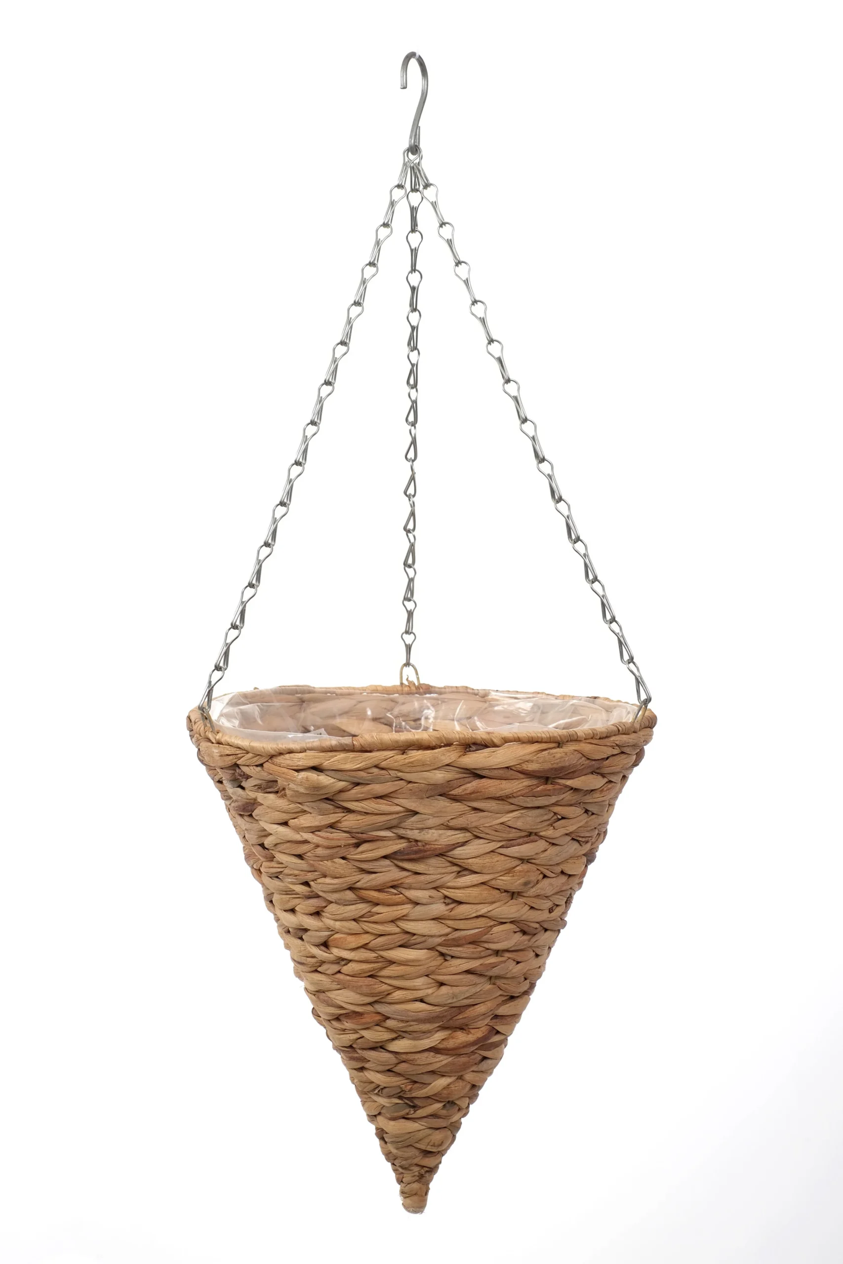 Smart Garden Hyacinth Natural Cone Hanging Basket, 35cm 3 Smart Garden Hyacinth Natural Cone Hanging Basket, 35cm